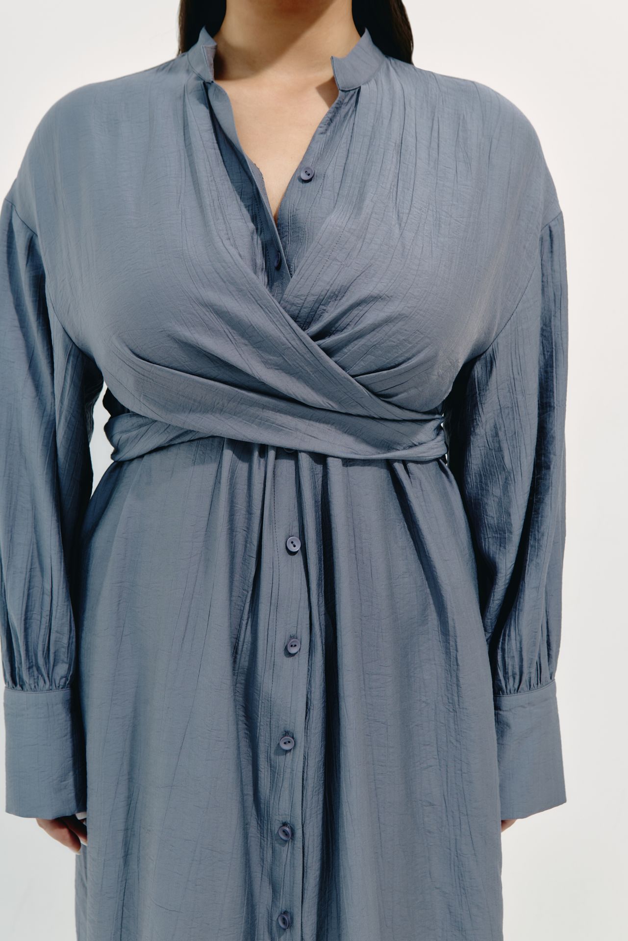 Платье из фактурной вискозы MONET