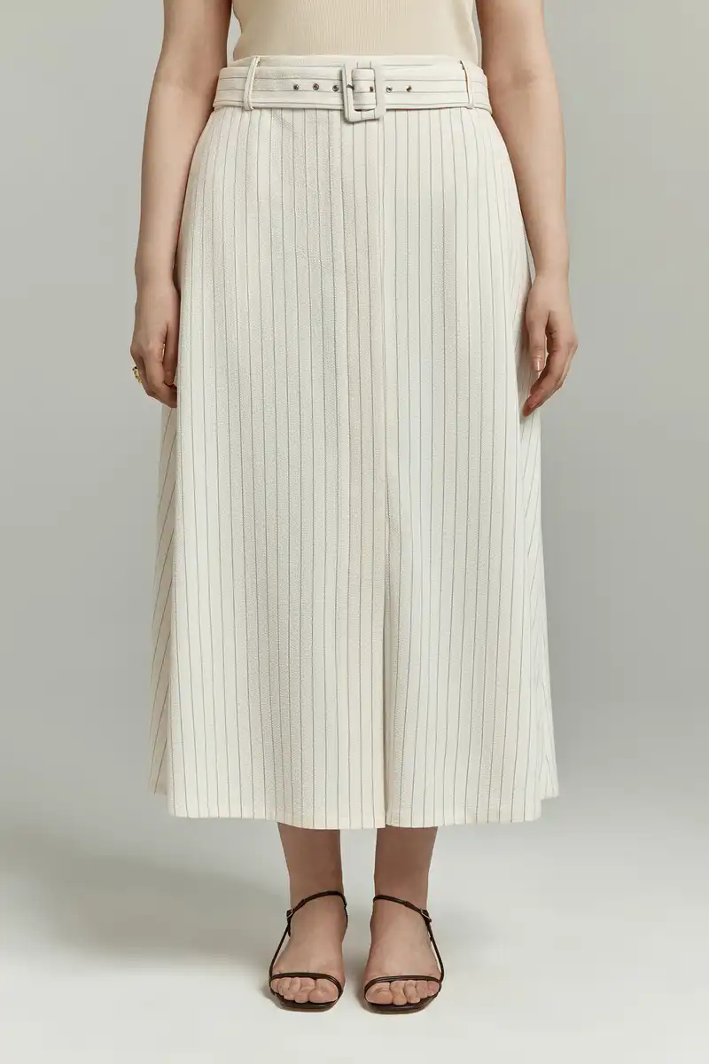 Юбка в полоску