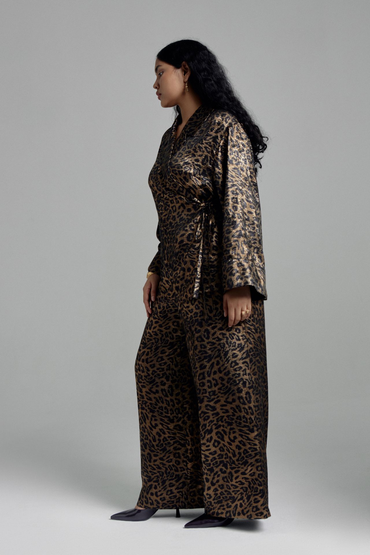 Брюки струящиеся