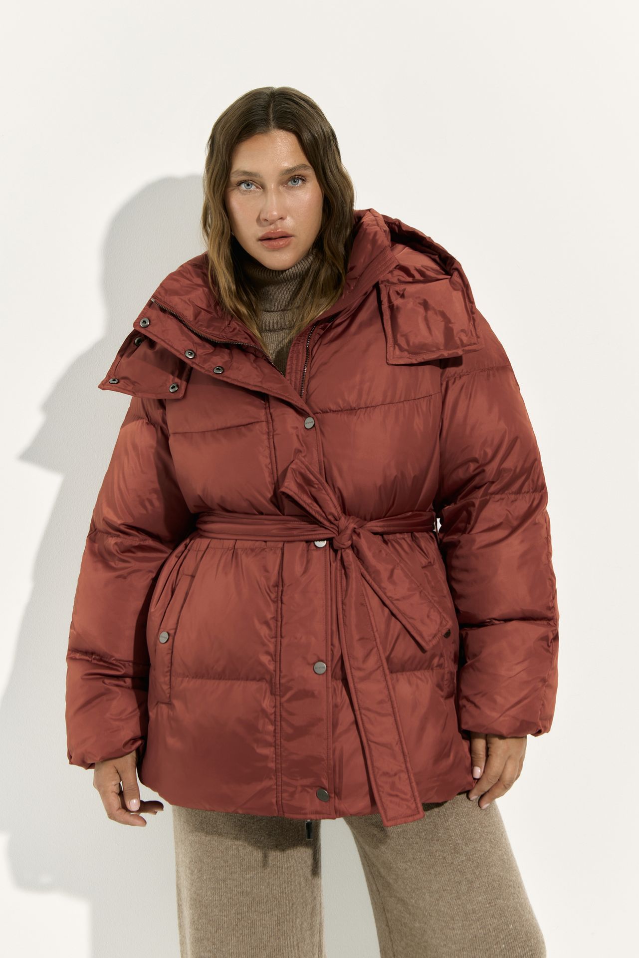 Пуховик с премиальным наполнителем RENE