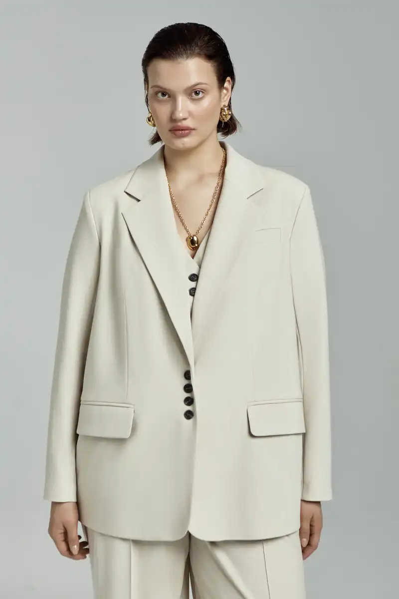 Жакет прямой