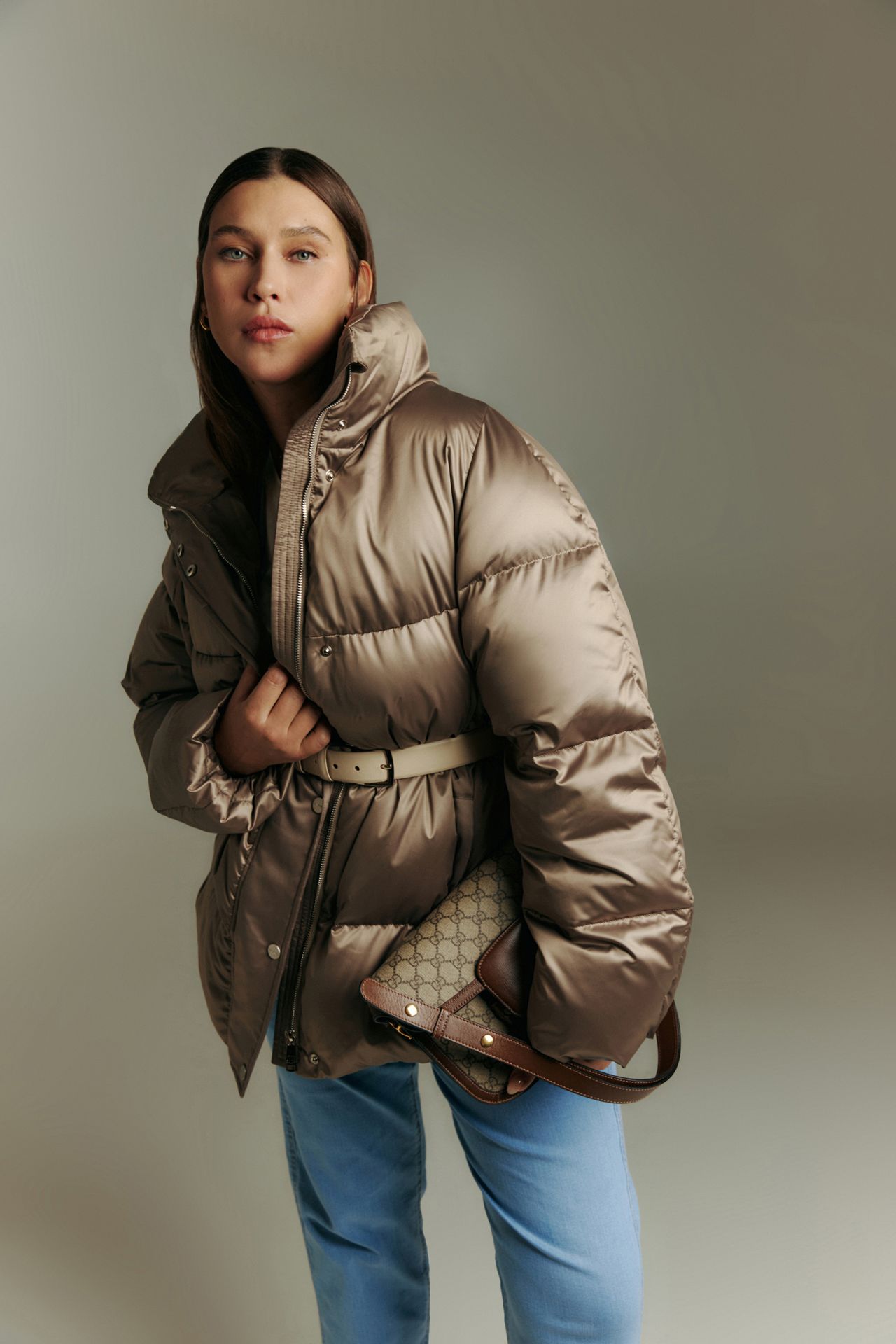 Пуховик короткий