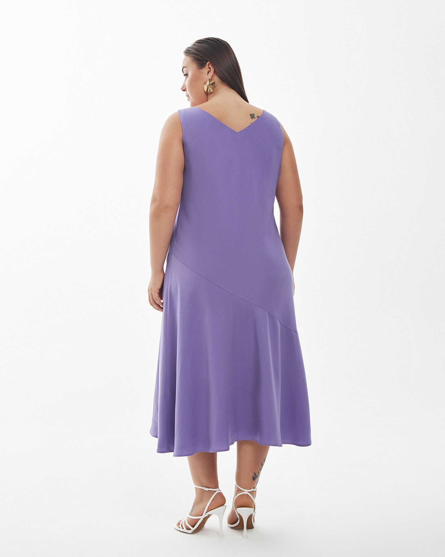 Платье-комбинация из купры