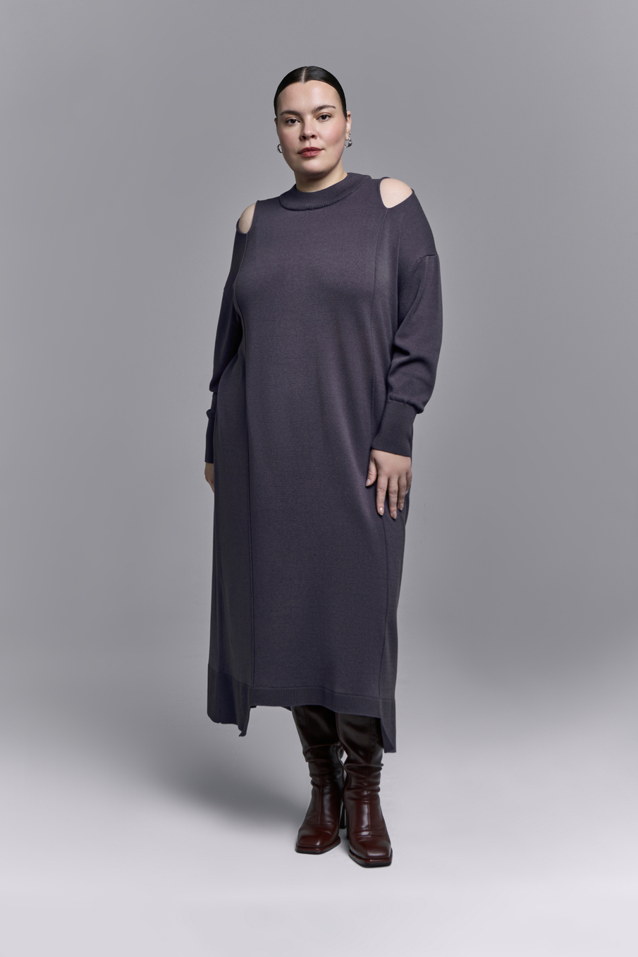 Платье с разрезами LEELOO