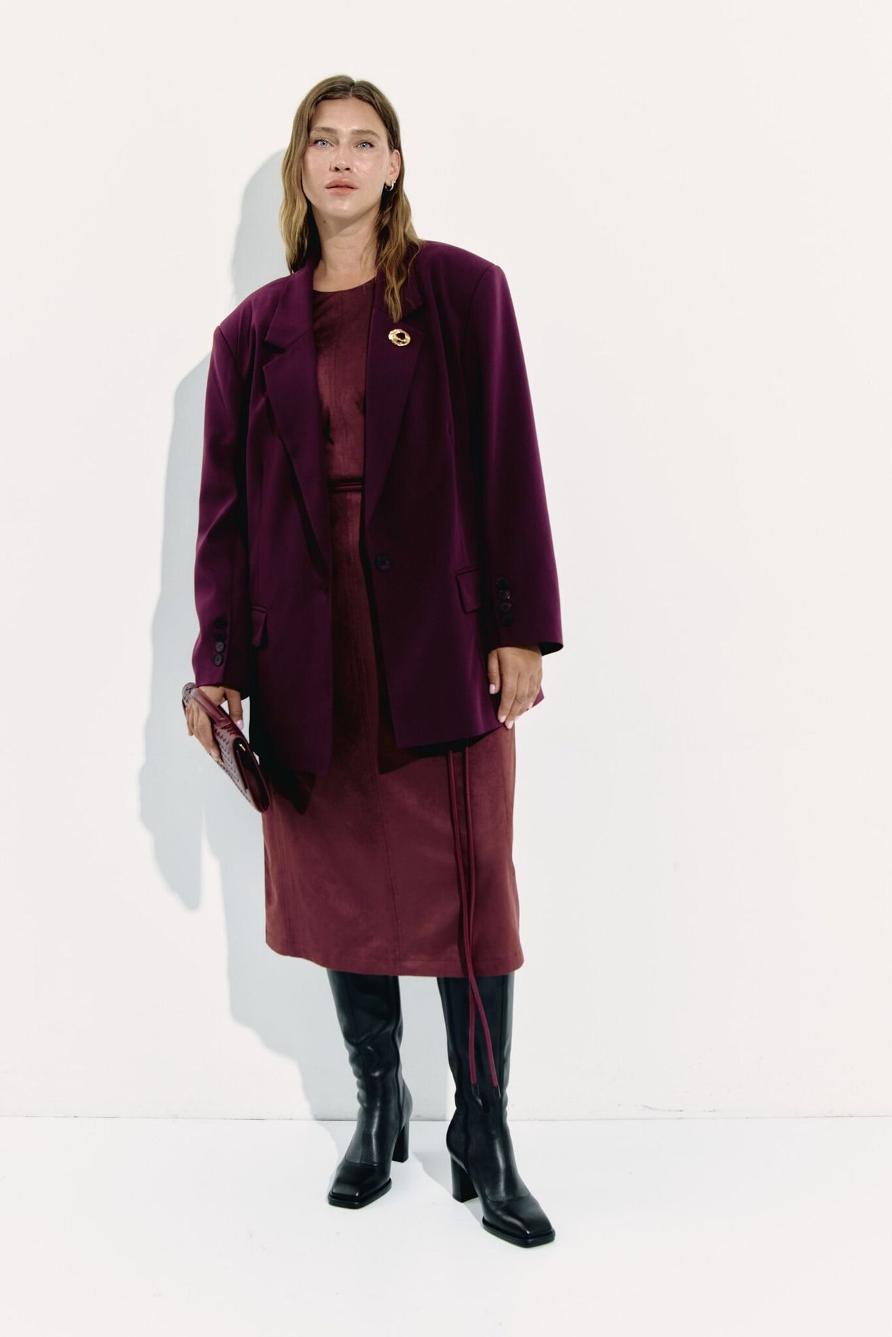 Платье замшевое NAOMI