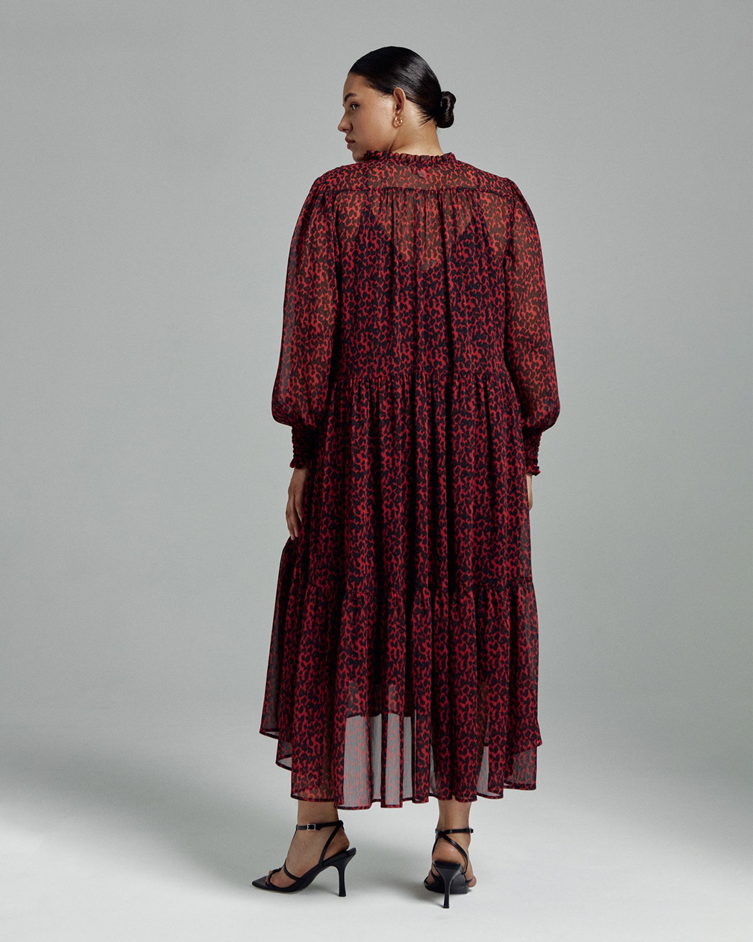 Платье шифоновое