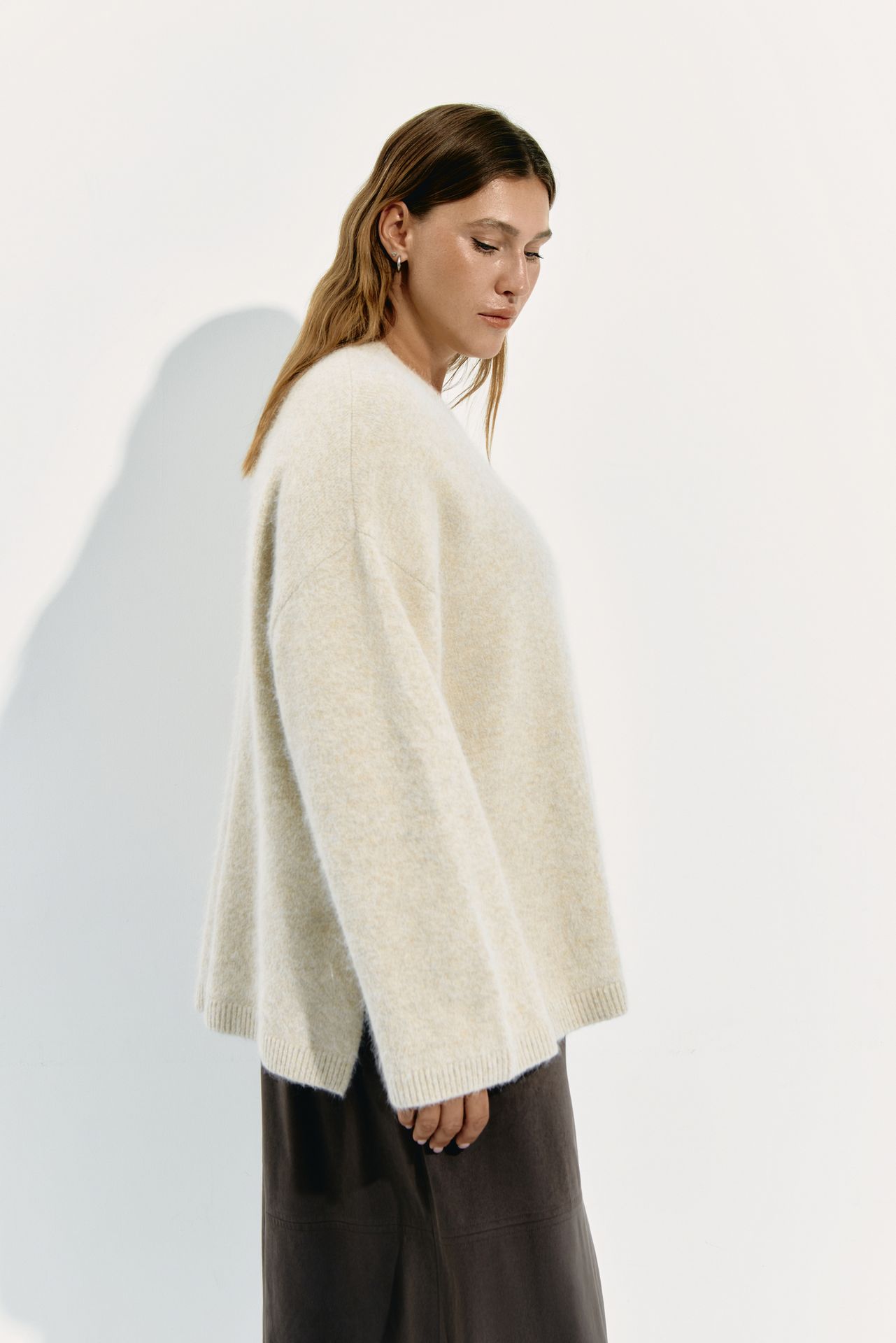 Джемпер с ангорой