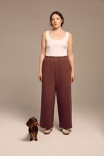 Брюки из хлопкового пике «Волкман»