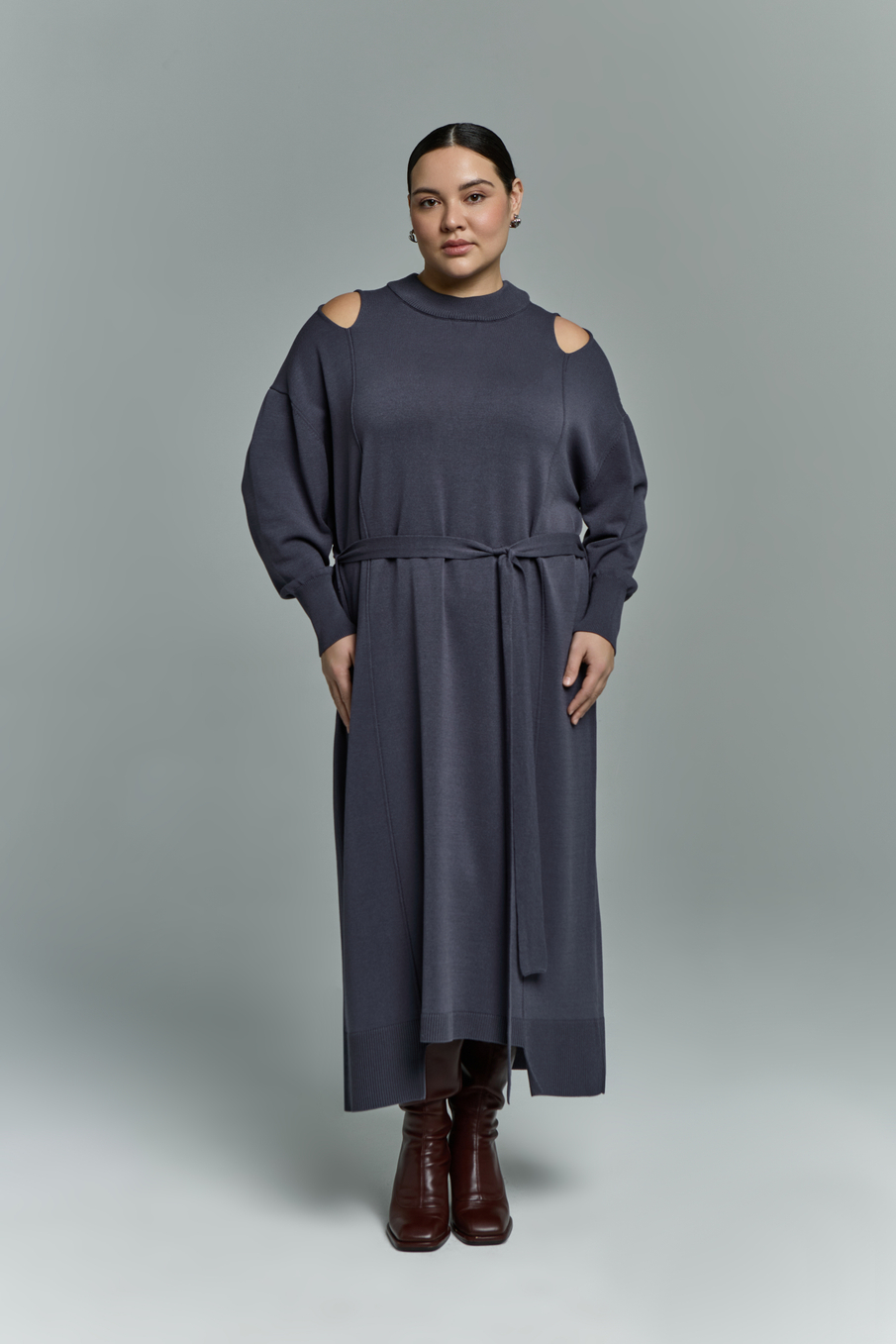 Платье с разрезами LEELOO