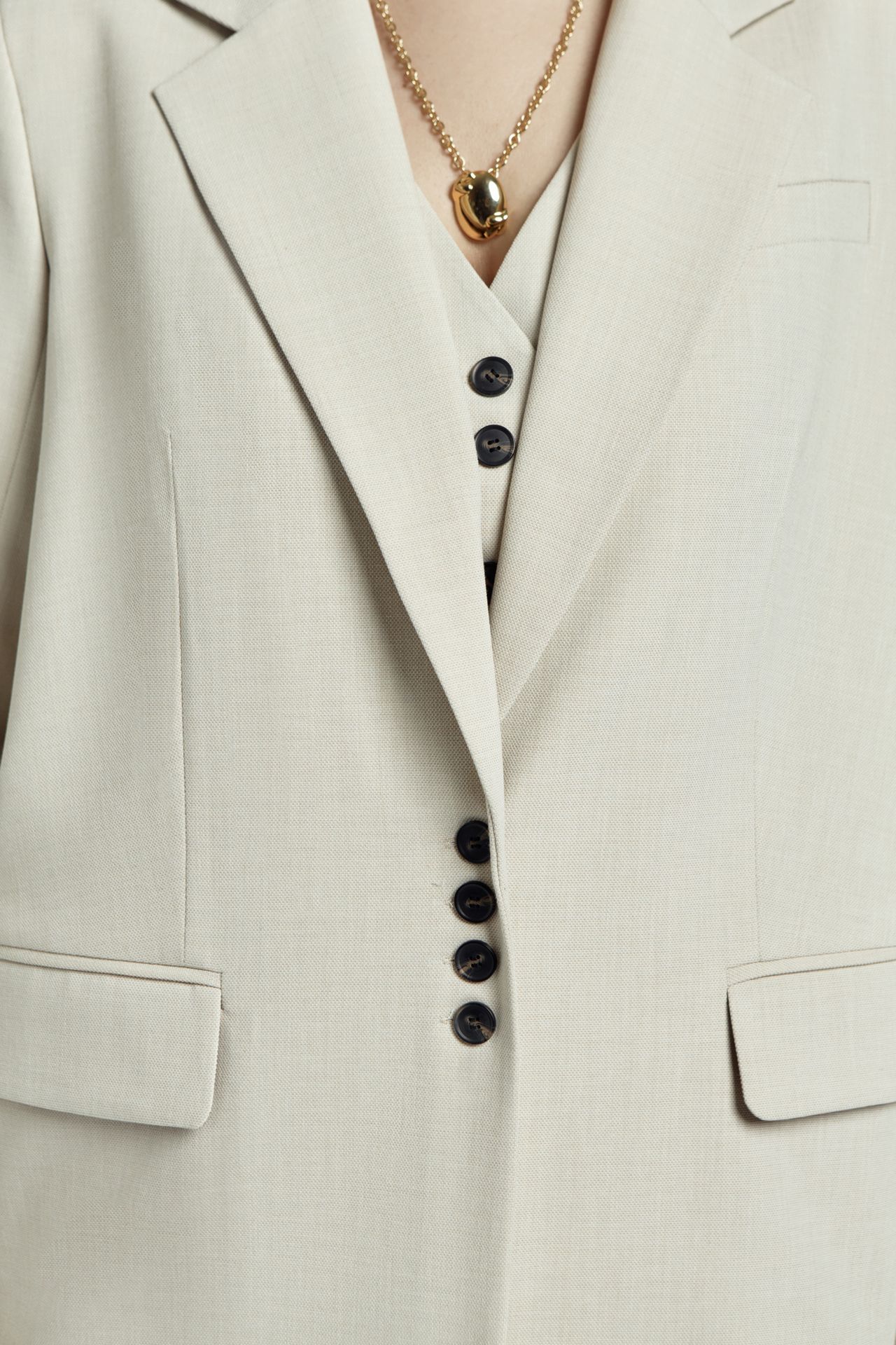 Жакет прямой