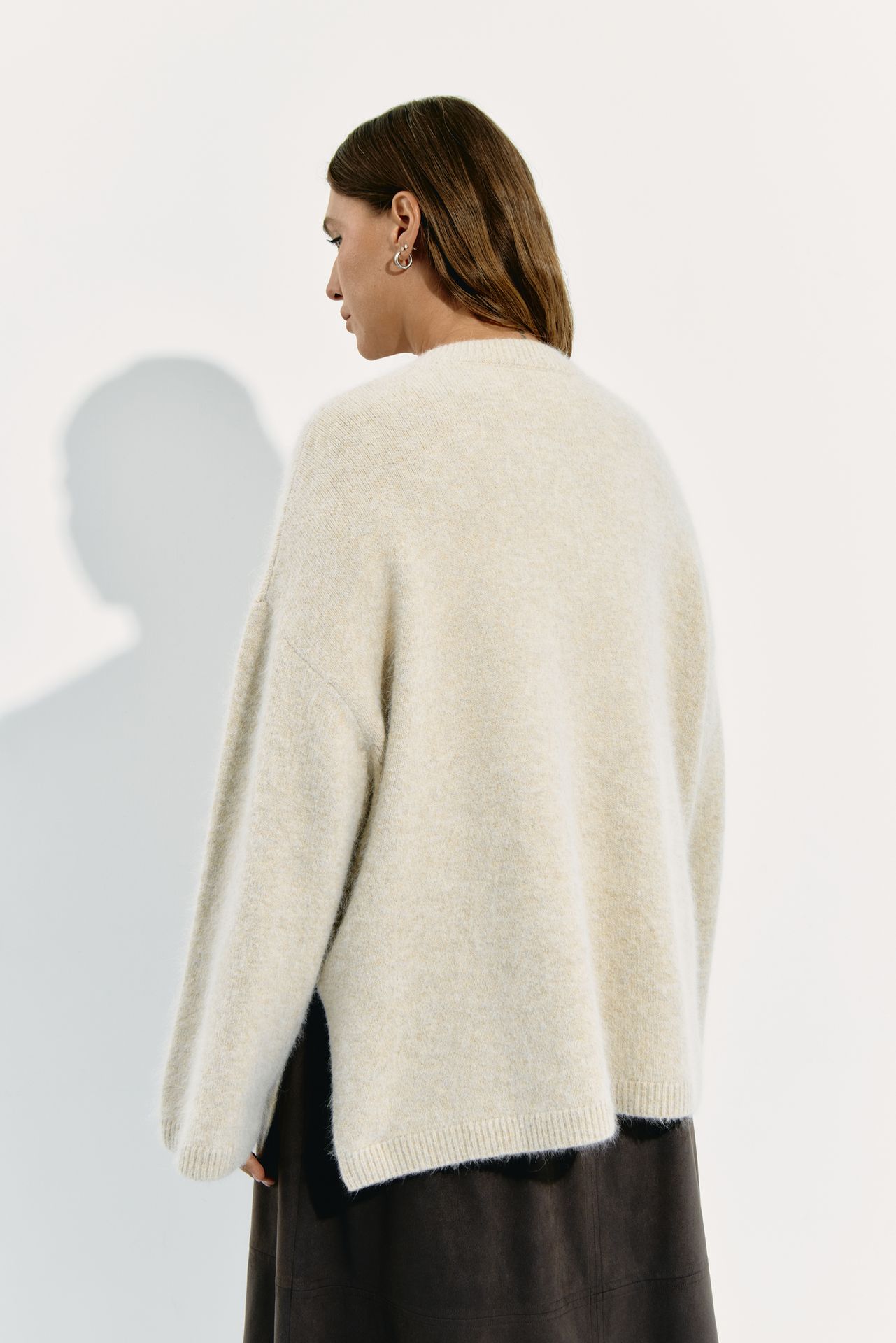 Джемпер с ангорой