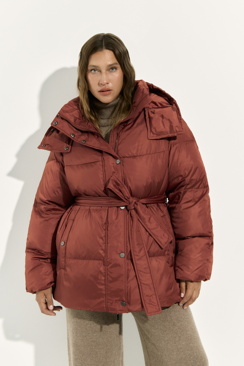 Пуховик с премиальным наполнителем RENE