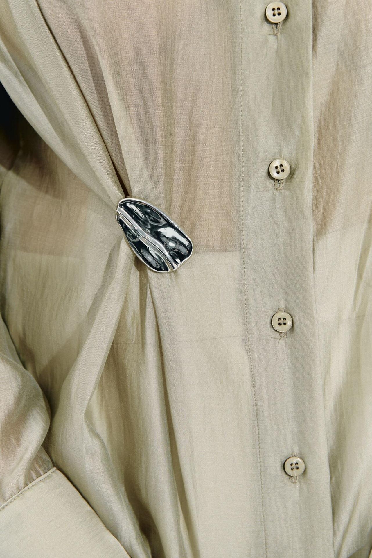 Рубашка полупрозрачная MIRA