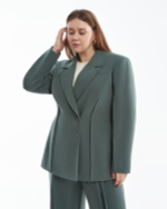 Жакет с защипами