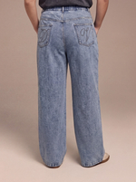 Джинсы с вышивкой Бритни