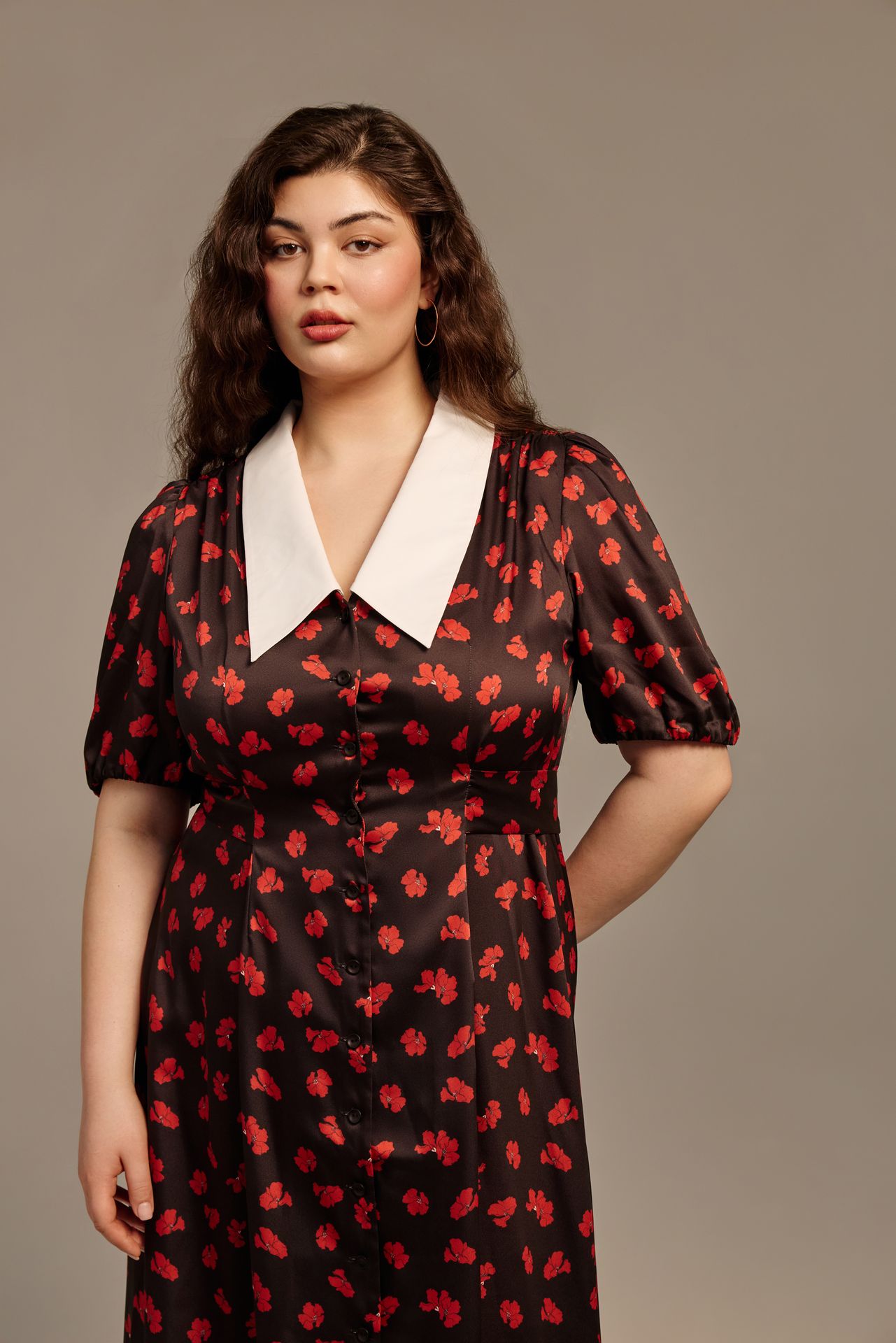 Платье с воротником ФИЕСТА