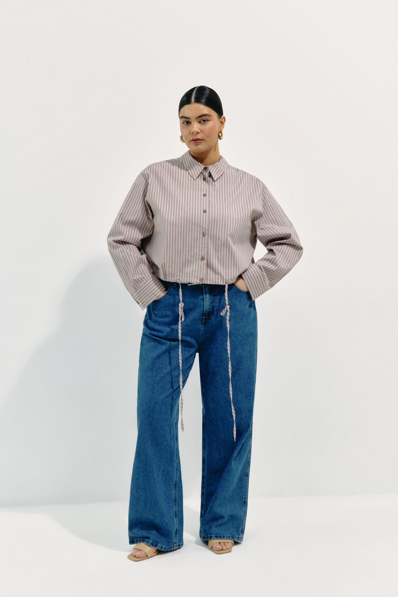 Рубашка укороченная JULES