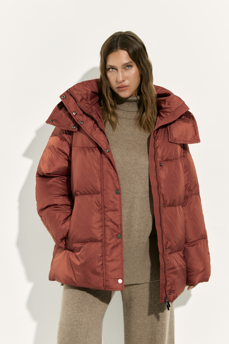 Пуховик с премиальным наполнителем RENE