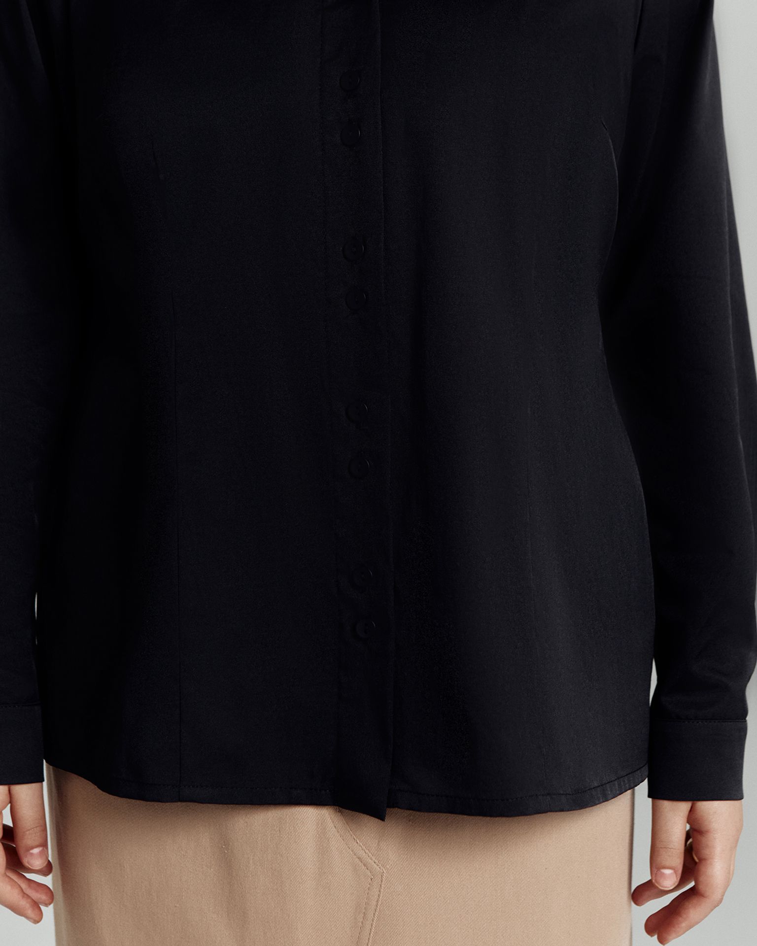 Рубашка приталенная