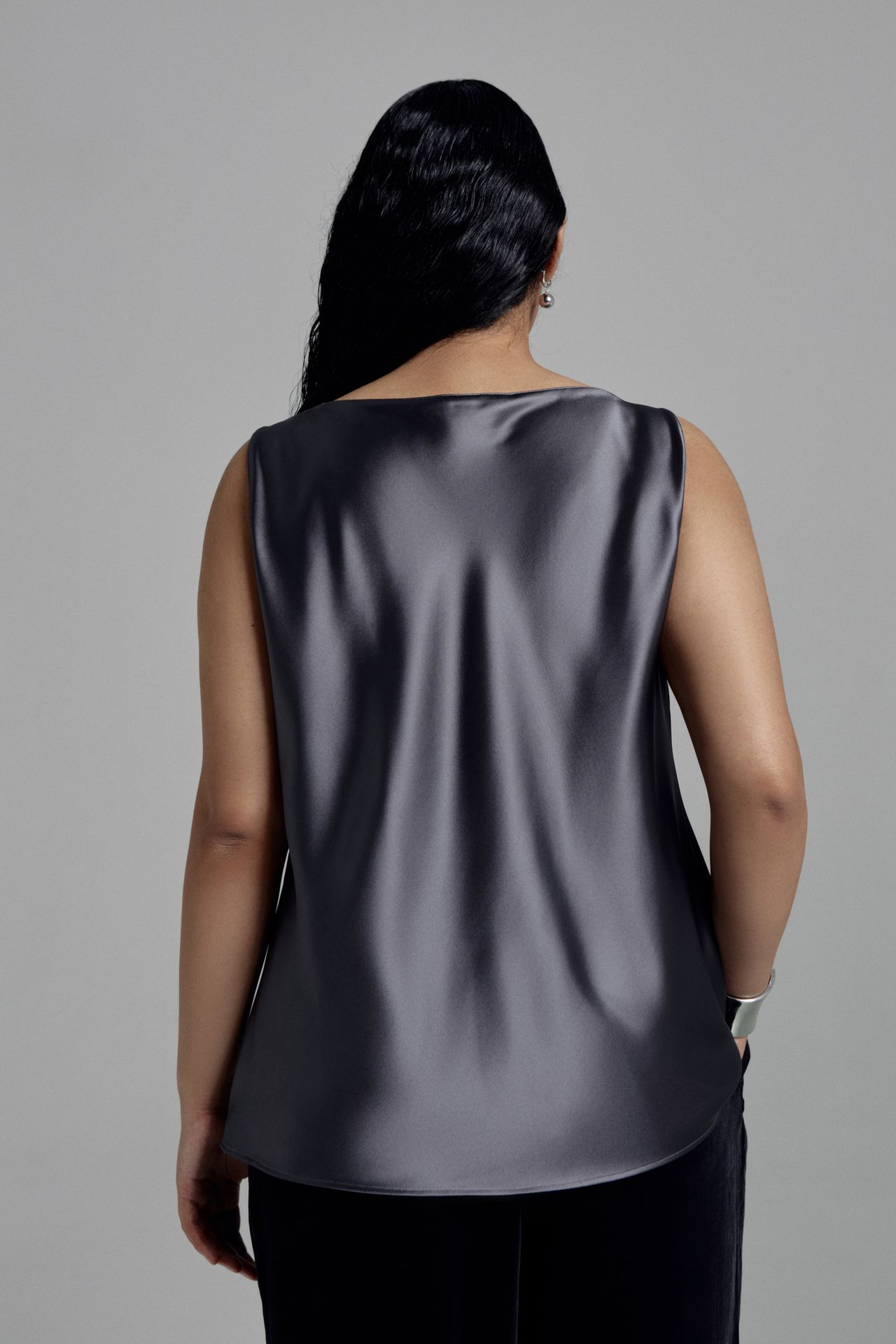 Топ с драпировкой