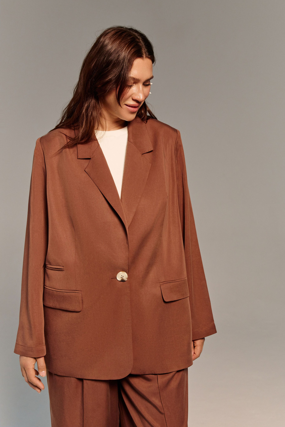 Жакет из купры КЛЕН