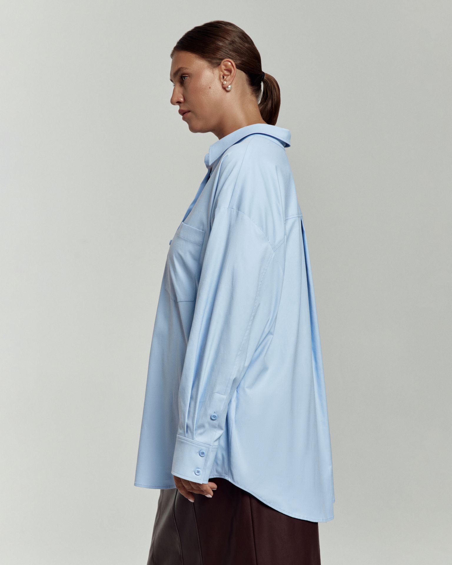 Рубашка оверсайз