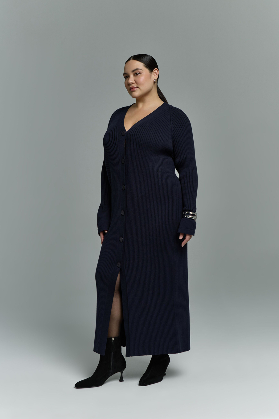 Платье на пуговицах GLINT