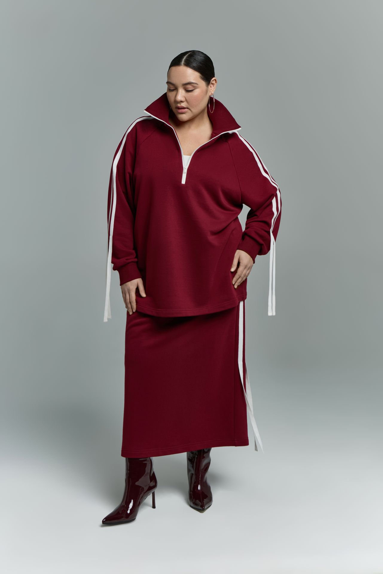 Свитшот с лампасами DVNxNGTV