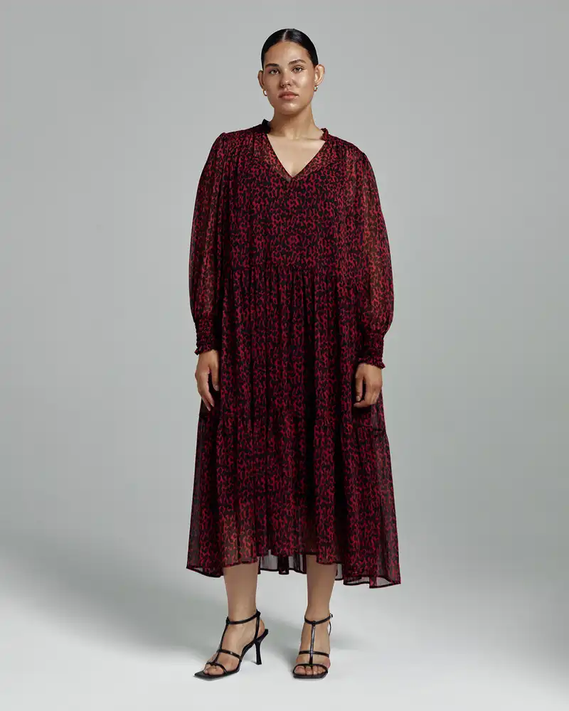 Платье шифоновое