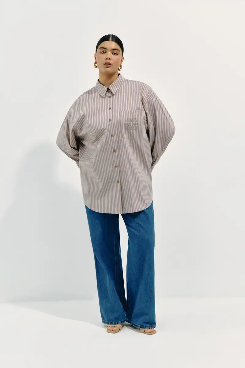 Рубашка со сборкой REMI