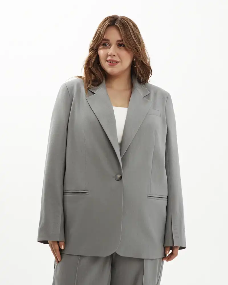 Льняной жакет