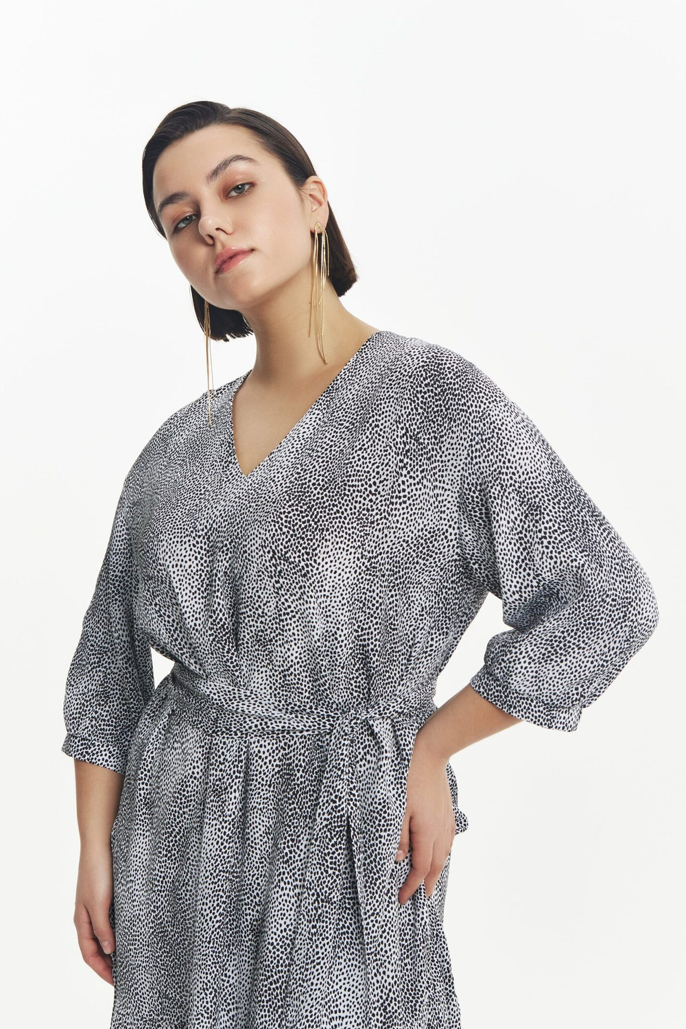 Платье в горох