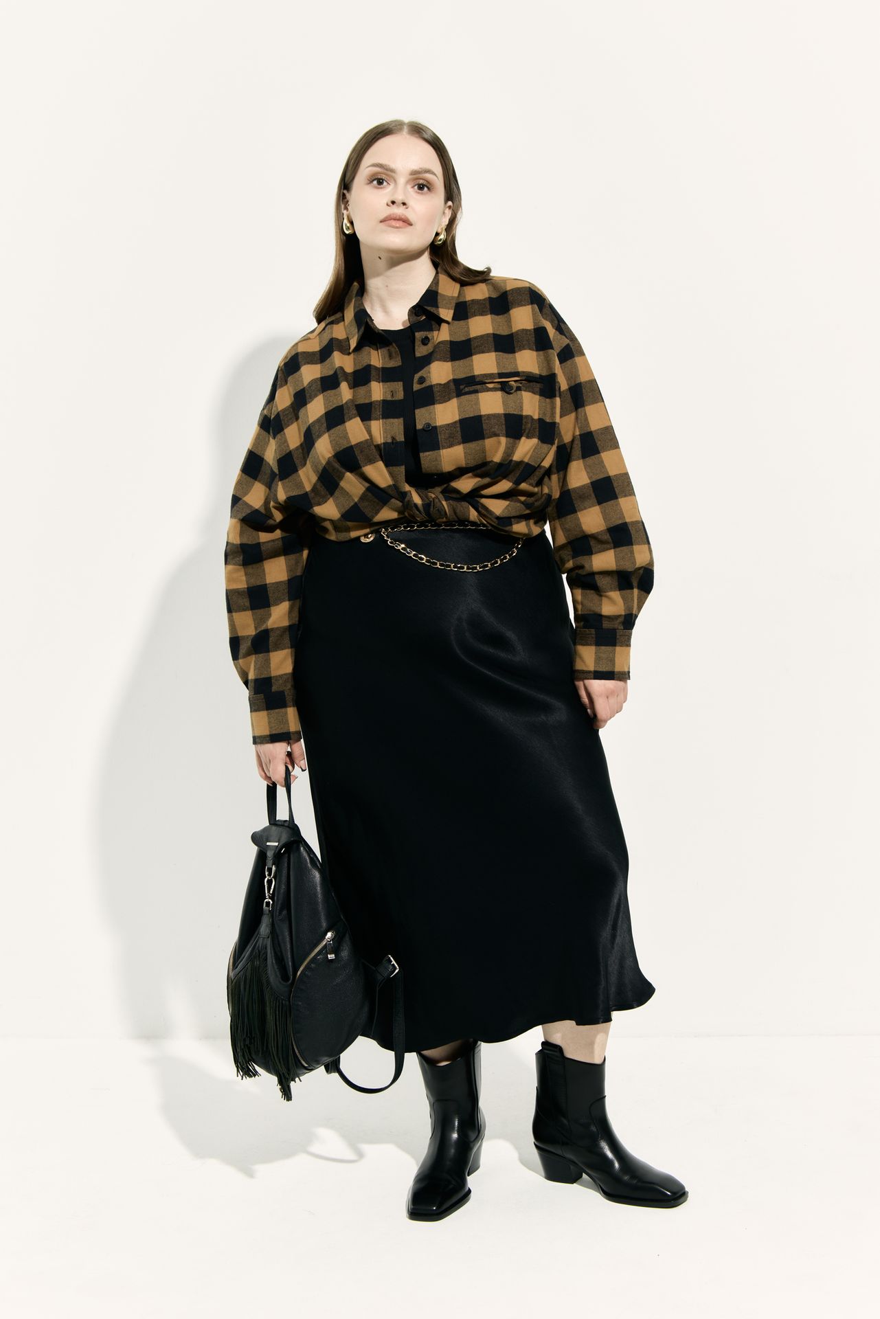 Струящаяся юбка NAVSEGDA