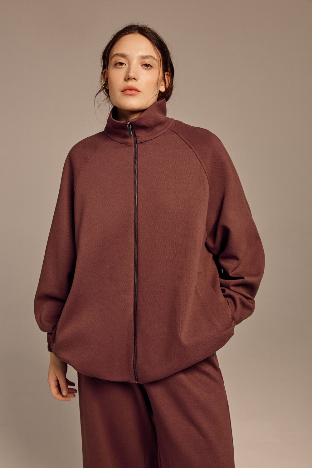 Толстовка из хлопкового пике «Волкман»