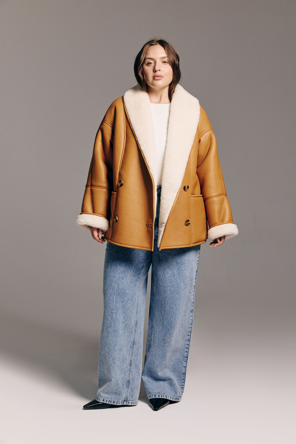 Дубленка из шерсти мериноса МУНК