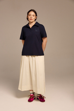 Поло с вышивкой