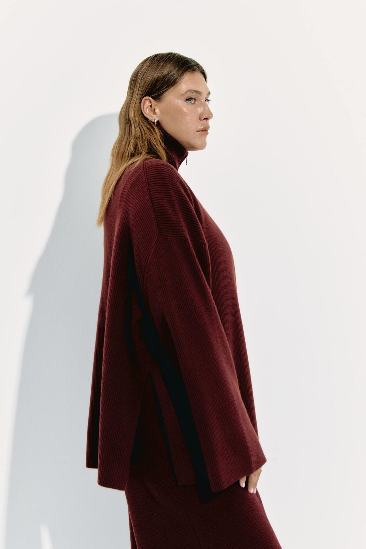 Джемпер с молнией