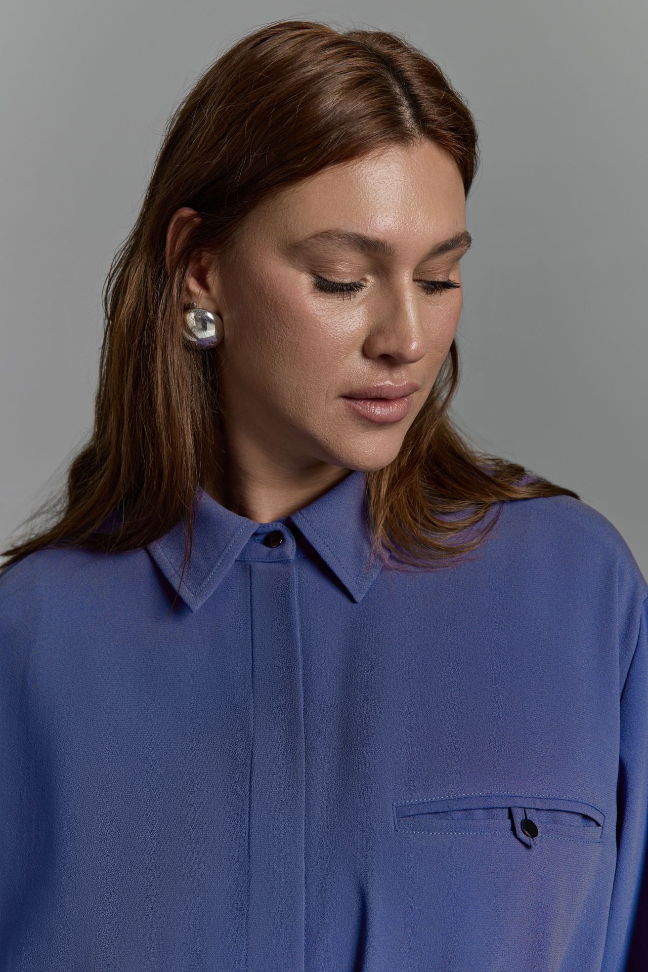 Рубашка с кулисой ION