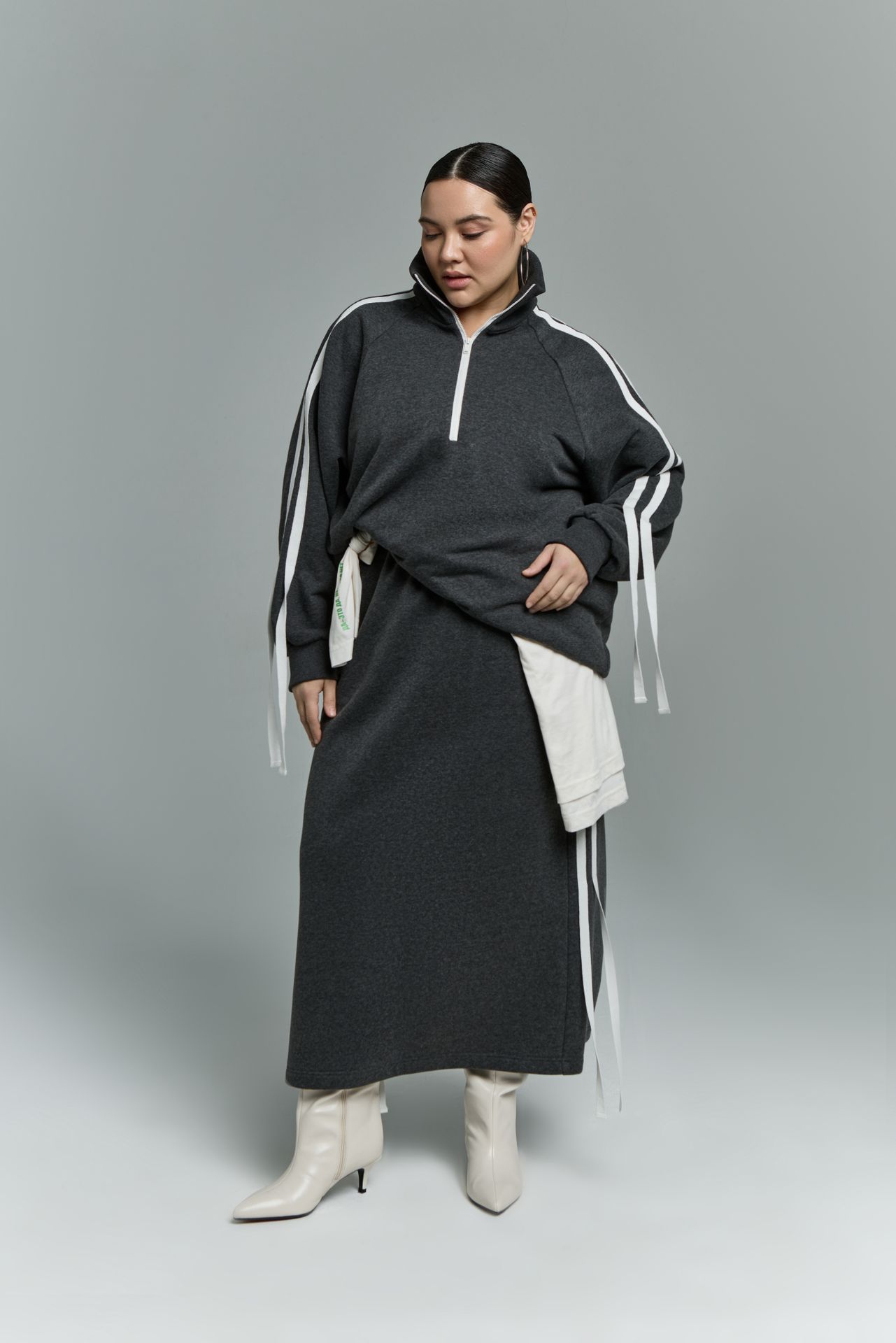 Свитшот с лампасами DVNxNGTV