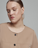 Жакет из твилла