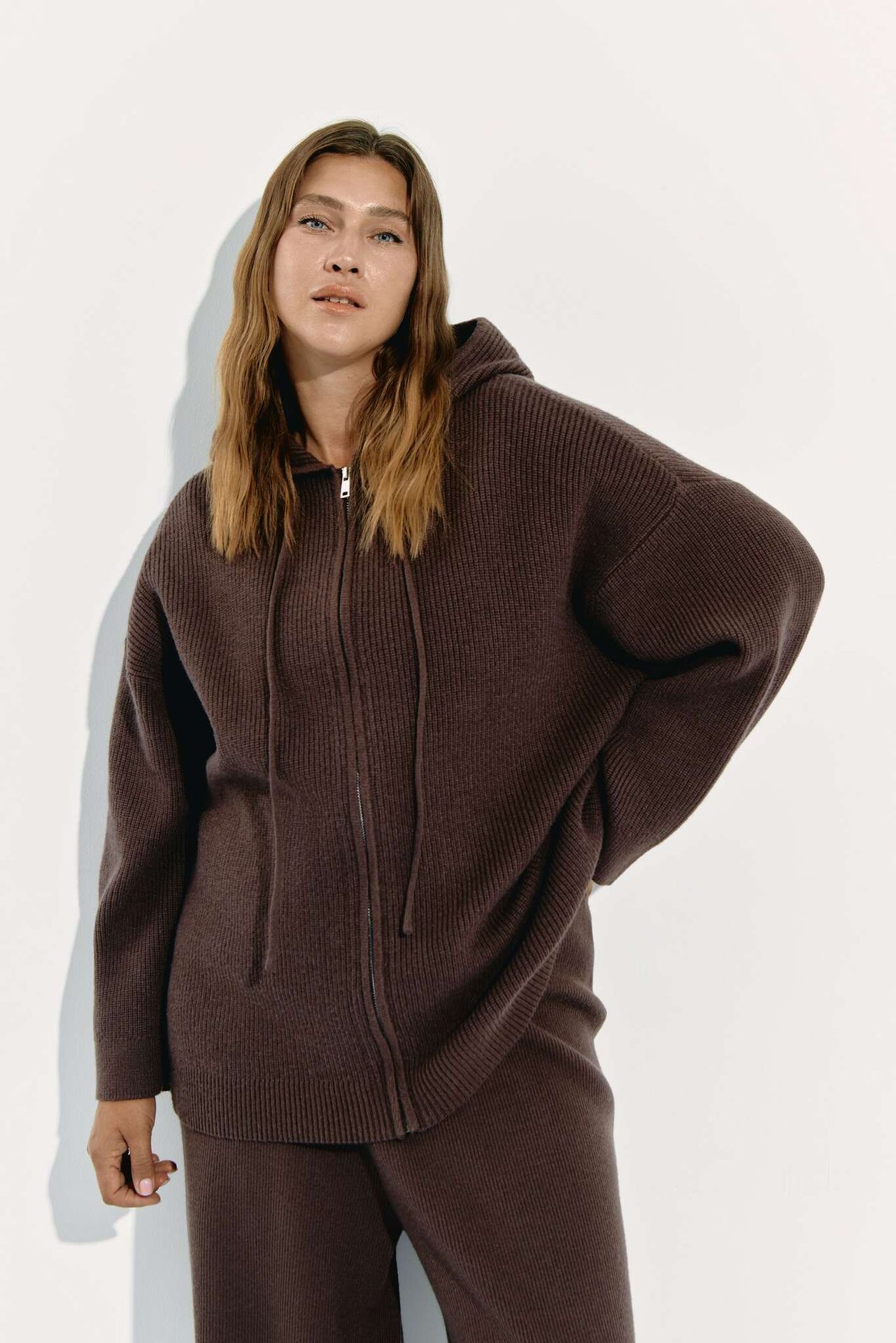 Кардиган на молнии