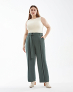 Брюки с защипами