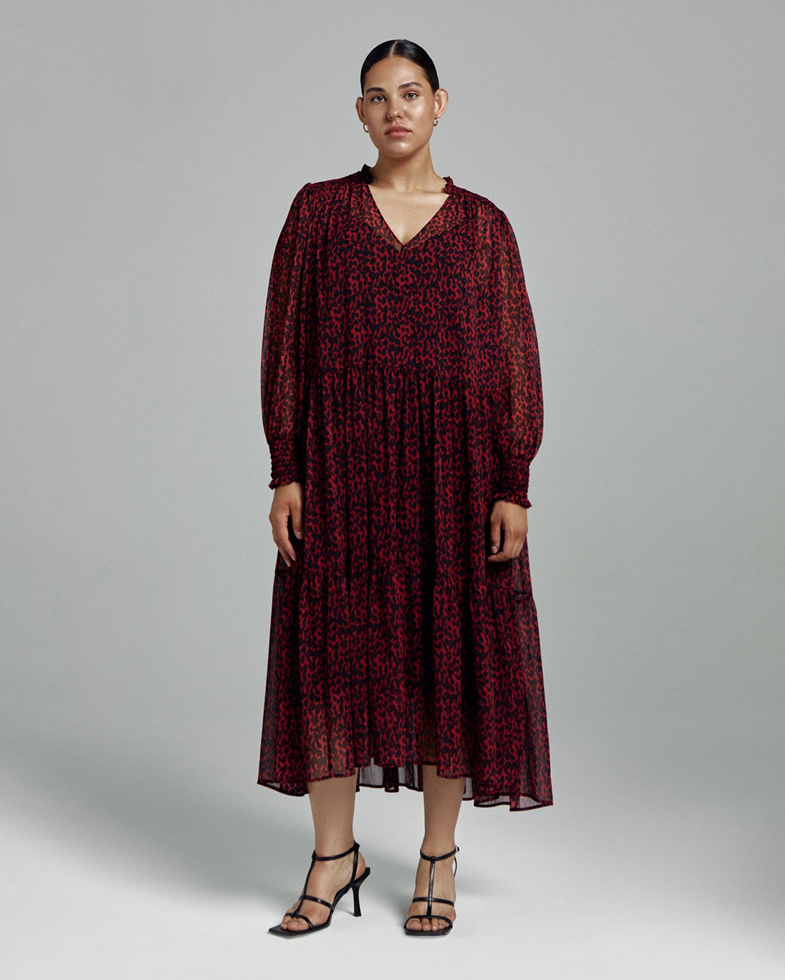 Платье шифоновое