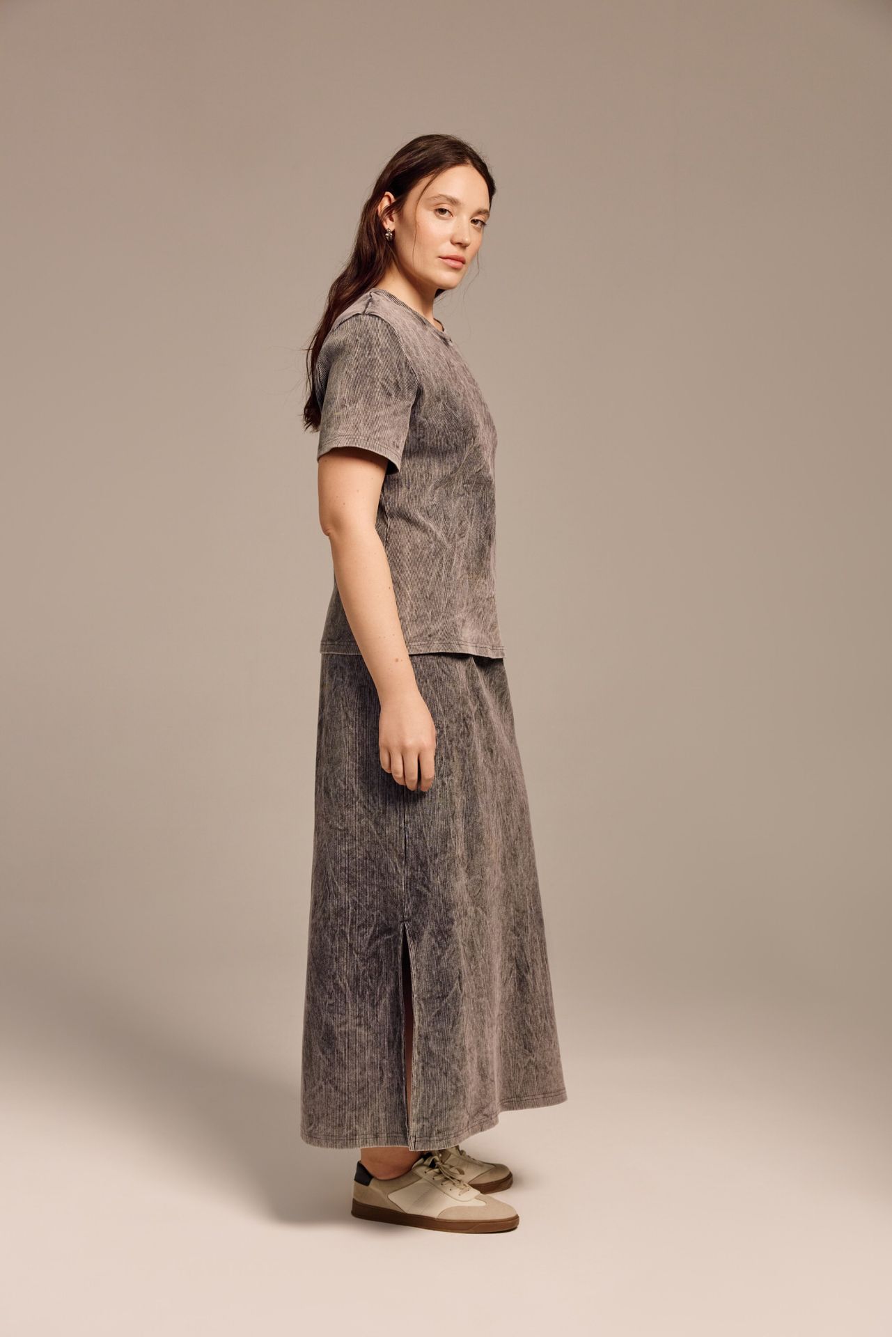 Юбка с эффектом потертости «Нирвана»