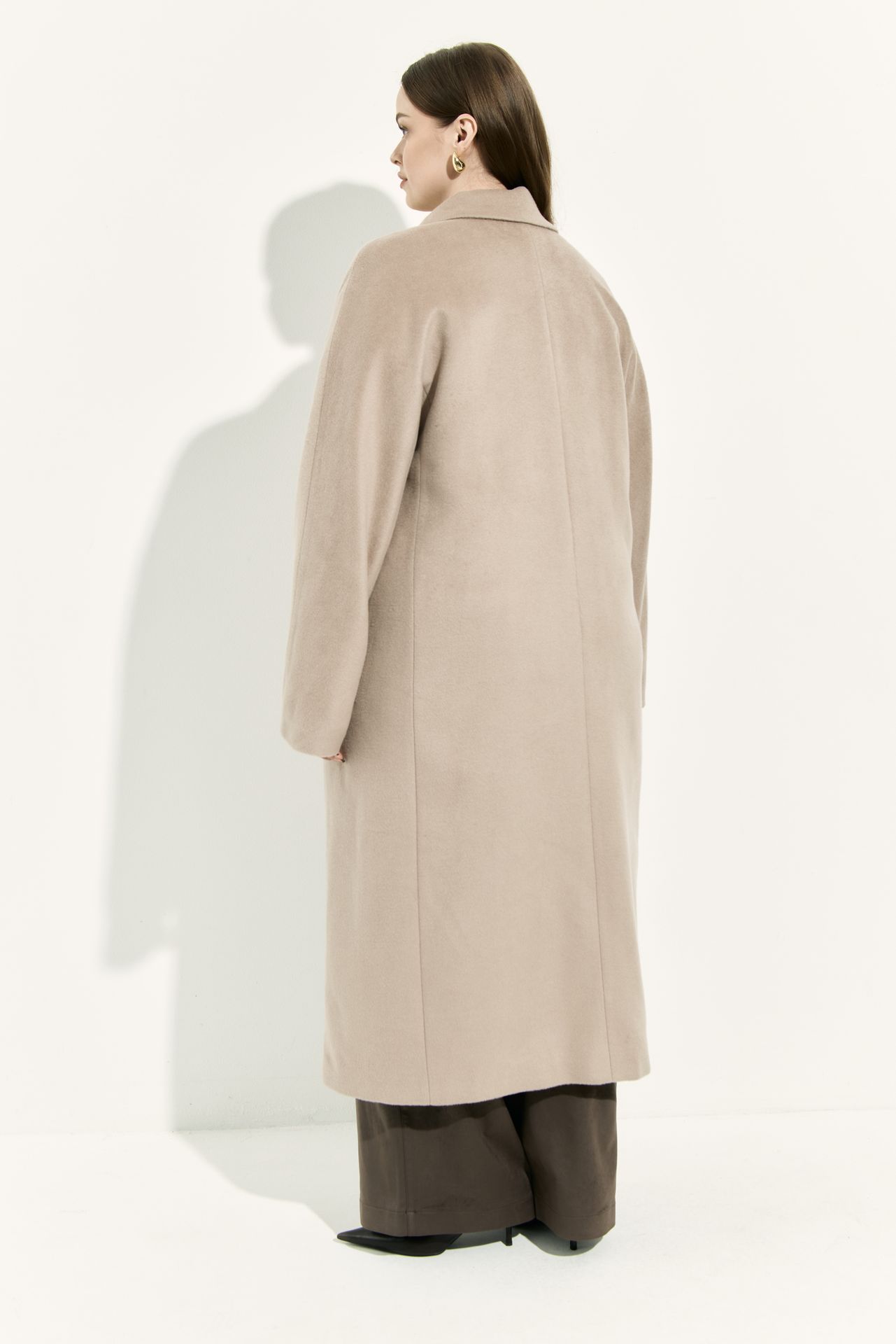 Пальто кокон