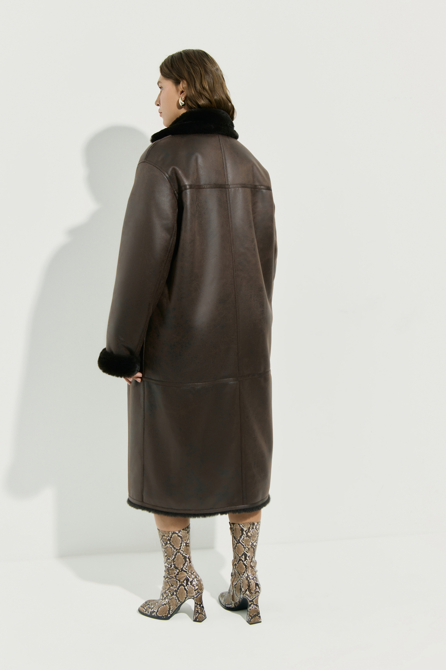 Дубленка удлиненная CAMERON