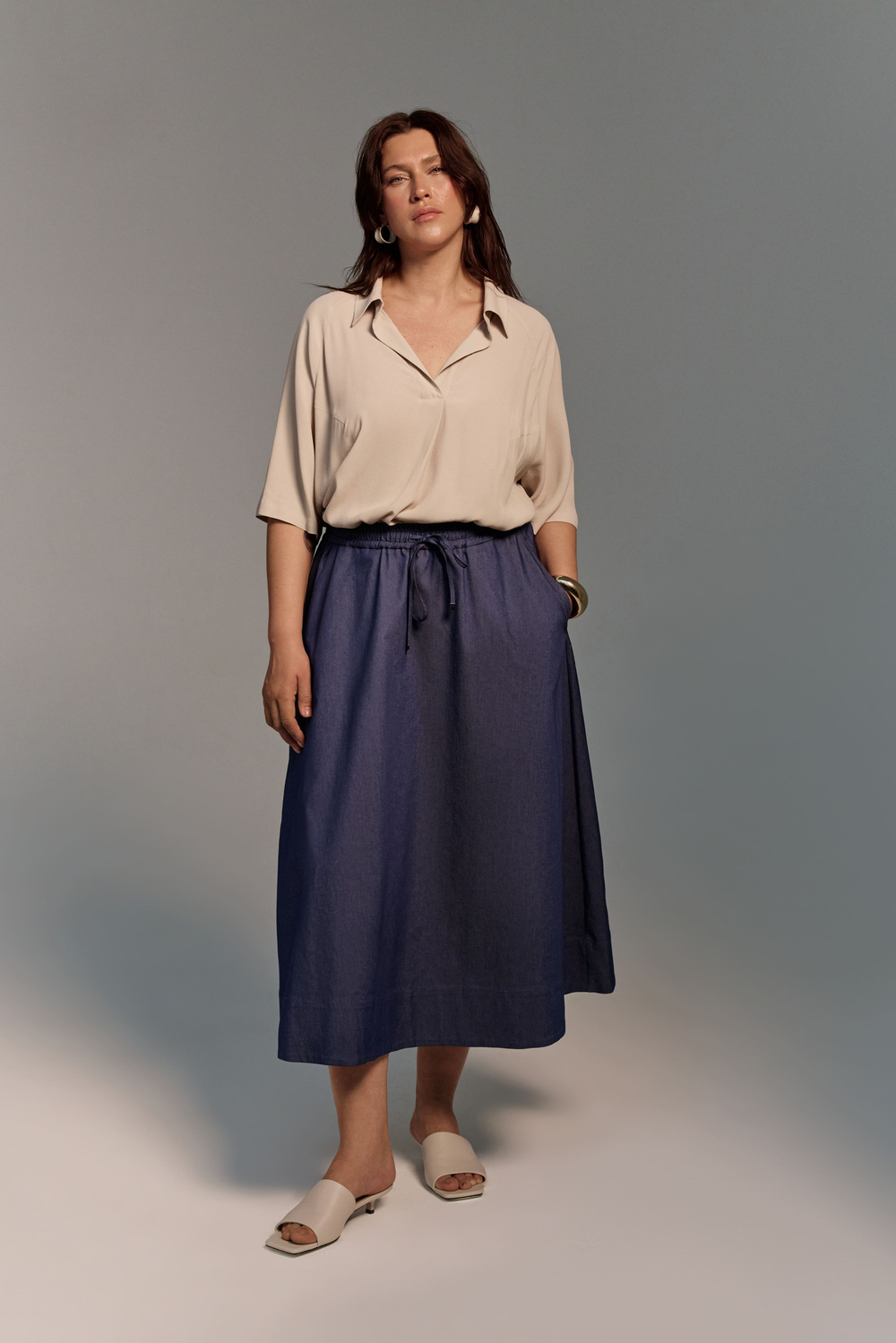 Юбка хлопковая КОЛОКОЛЬЧИК