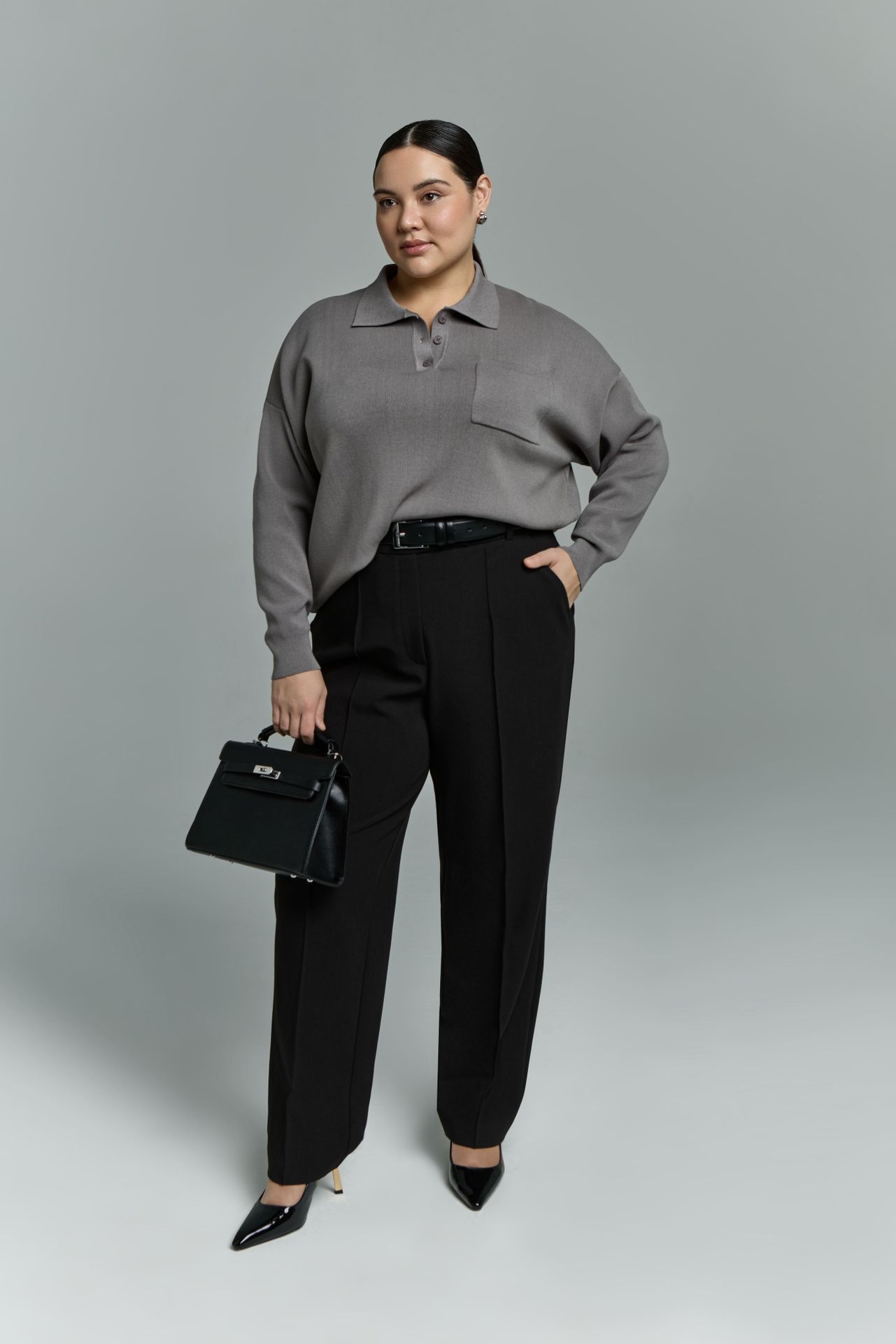 Джемпер-поло GLITCH