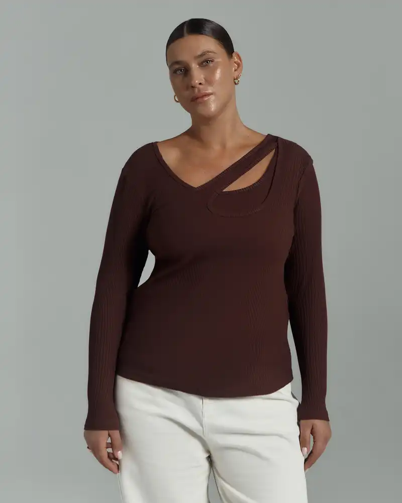 Лонгслив двойной