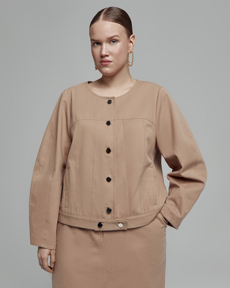 Жакет из твилла